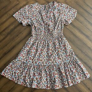 Anthropologie The Somerset Floral Mini Dress Size Small